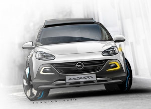 Opel покажет мини-кроссовер на базе Adam