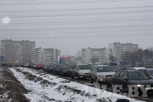 Автонашествие в Малиновке в Минске. ГАИ никто не заметил