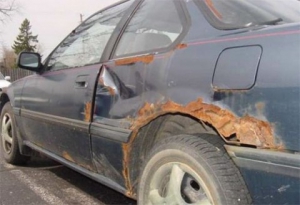 Как убрать ржавчину с автомобиля?