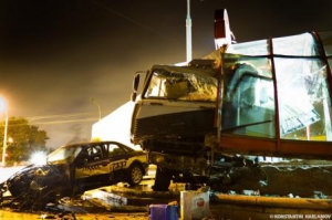 Минск: девушка, пострадавшая в аварии возле «Могилевской», скончалась