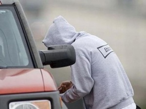 Угонщики зарыли украденную машину