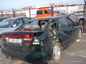 В Мозыре погиб водитель Subaru