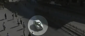 В Стамбуле нарушитель «прокатил» полицейского на капоте 3 км (видео)