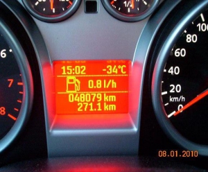 Запуск ижекторного двигателя зимой
