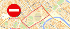 Завтра из-за футбольного матча, возможно, будет ограничено движение транспорта