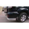 Для Toyota Land Cruiser,  защита боковых порогов (труба,  площадка) ,  защита переднего бампера (кенгурятник,  евро труба) ,  защита заднего бампера (углы,  труба) .